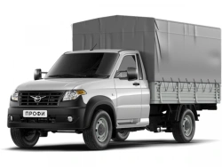 UAZ 236022-102 All-Wheel Drive Truck with Two-Door Cabin