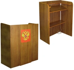Classic Rectangular Floor Podium with Cover 05