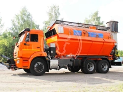 Combined Road Maintenance Vehicle MDK 10.0 (65115) on KAMAZ 65115-A5 Chassis