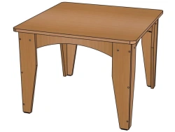 Square Table No. 1 for Preschool Activities H460/SD20