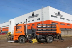 All-Season Road Sweeper MKDU-10 on KAMAZ-53605-A5 Chassis