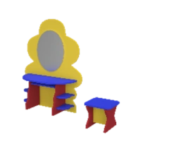 Small Play Corner "Hairdresser" Dm855