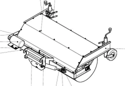 Municipal Road Brush for APIS Electro Vehicle