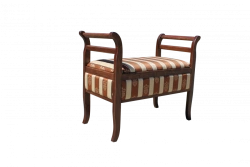 Elegant Wooden Bench No. 71