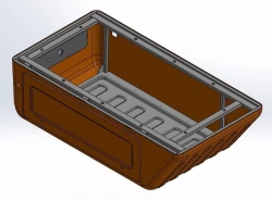 Right Tool Box made of Polyester Fiberglass - 4208-5417410-10-01