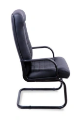 Conference Chair with Metal Base - Konsul Model