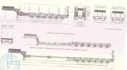 Metal Platform Semi-Trailer CMZAP-99902 for Heavy Equipment Transport