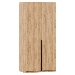 Two-Door Wardrobe with Golden Oak Finish - Nord LD.677070.000