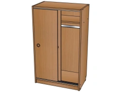 Masheka Wardrobe for Storing Game Clothes - Model ШД72