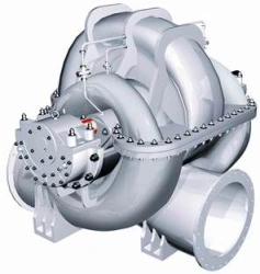 Horizontal Single-Stage Spiral Centrifugal Pump with Dual Liquid Inlet D 200