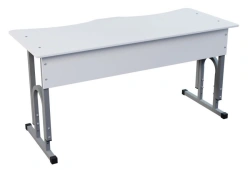 Ergonomic Two-Seater Student Desk with Adjustable Height, Model 95705-001