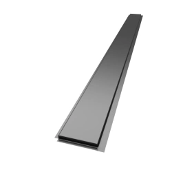 YAR Panel X Medium Linear Metal Cladding - Black 0.45mm (190 x 2470mm)