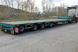 Semi-Trailer 9854 with Metal Platform, Models 9854-0000050-02 to 9854-0000060-05
