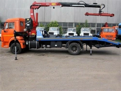 Car Tow Truck with Crane Manipulator Installation (KMU) 47060G