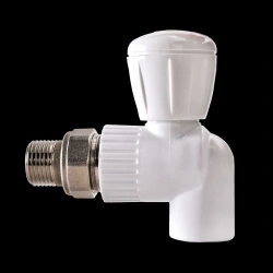 Angled Ball Valve for Radiator D20 1/2 NPT