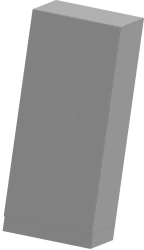 Two-Door Non-Metallic Wardrobe for Boats RBP-1