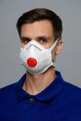 Disposable Filtering Half Mask for Aerosol Protection "Respirator SPIRO-313 E" FFP3 NR D