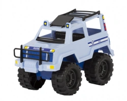 Police Toy Jeep - Medium Sized Plastic Vehicle