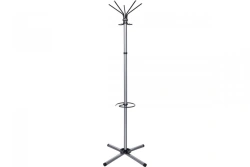 Classic Floor Coat Rack with Umbrella Hook - Model "Классикс (ц)-СЗ