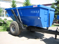 Tipping Semi-Trailer for Liquid Fractions PTSZh-6.5