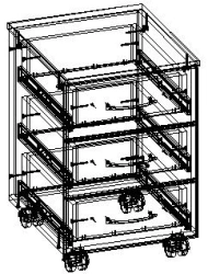 Mobile TV Cabinet TV-ATPST-2.28.01-01