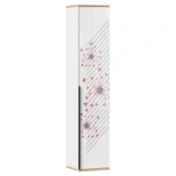Urban One-Door Cabinet (White/Pink) LD.528040.000