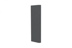 Sonata LD 628.190.000 End Panel in Gray/Chocolate/Wenge Cavo