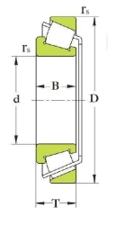 Single Row Tapered Roller Bearing 77/635XLM