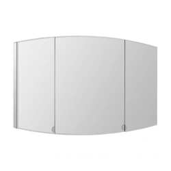Spacious Mirrored Cabinet Aquaton Sevilla 120 White Model A125702SE0101