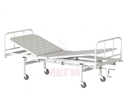 Functional Two-Section Medical Bed KФ2-01-МСК (МСК-1102)