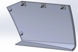 Left Mask False Bulkhead 71-411.10.21.540