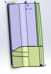 Front Partition Panel 5299-401-7800100