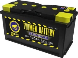 Lead-Acid Starter Battery TYUMEN BATTERY 6СТ-100L STANDARD