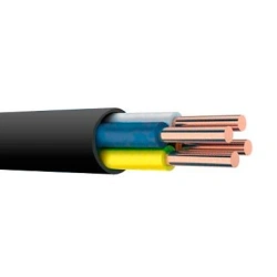 Low Smoke Power Cable for Energy Distribution 4x1.5mm2 up to 1kV