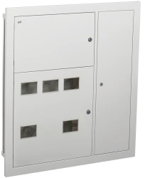 Metal Enclosure MKM42-05-31-L for Floor Distribution Board 5 Apartments
