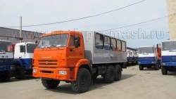Special Bus UZST08 5861-28 on KAMAZ 43118-A5 Chassis