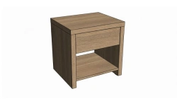 Standard Nightstand with Handle Cutout - Hilt