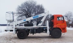 Hydraulic Aerial Work Platform AГП-22Т KAMAZ-43502 22M 80/250/300KG 10.6/7.7/7.2M
