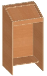 Mobile Floor Podium for Presentations Art. U.08.05