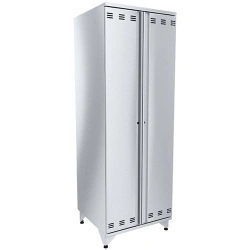 Two-Door Bread Storage Cabinet with Swing Doors, Welded SHKH-R-O