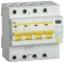 Differential Automatic Circuit Breaker AD14S 4P 20A 300mA IEK