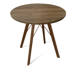 Sheffilton MDF Table SHT-TU9/70 with Wooden Base