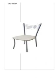 Solo Metal Chair with Welded Frame