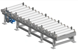 Roller Conveyor for Cutting Machines, Model: Conveyor-15T