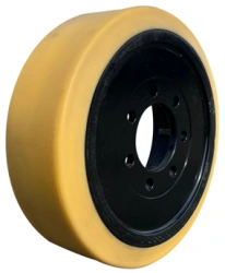 Heavy-Duty Swivel Wheel with Polyurethane Tire DWP 343x114-90-7-15-T