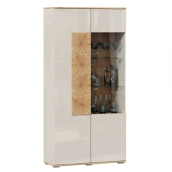 Fiji LD.659110.000 PV Left Two-Door Cabinet (Golden Oak/Cashmere)
