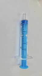 Sterile Single-Use 3-Part Injection Syringes Luer Lock Without Needle