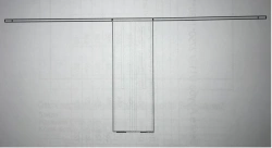 Folding Kitchen Table - Laminated Particleboard