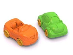 Cartoon Mini Cars "Ashki Mini" (Set of 2)