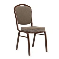 Brown Chair with Metal Frame 25mm